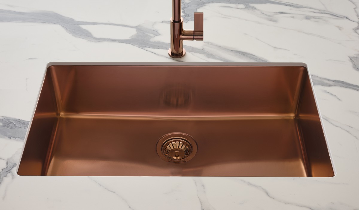 KE Sink Copper 30″ x 17" – U/M