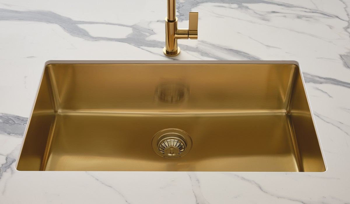 KE Sink Gold 30″ x 17" – U/M