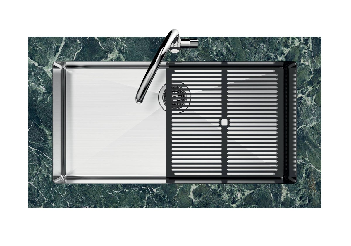Sink Quadra R12 Gun Metal Fumè