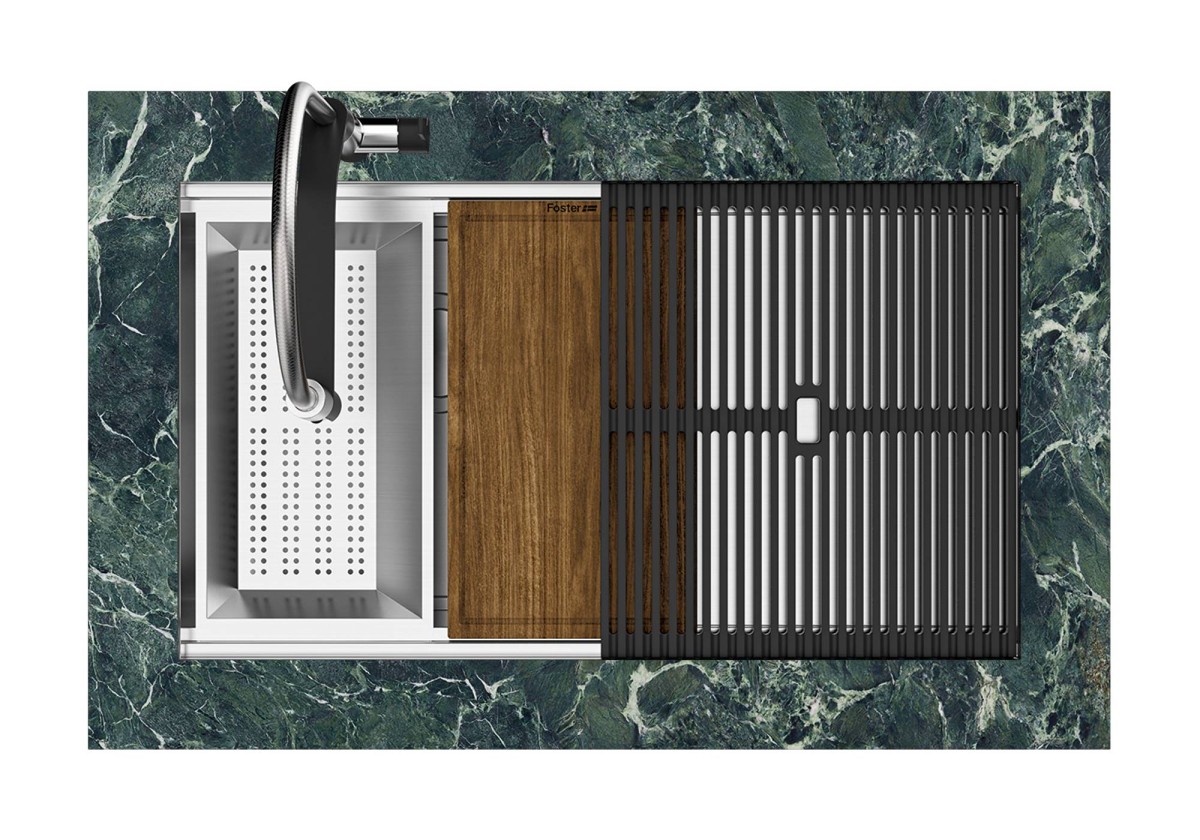 Sink Milanello Gold Workstation