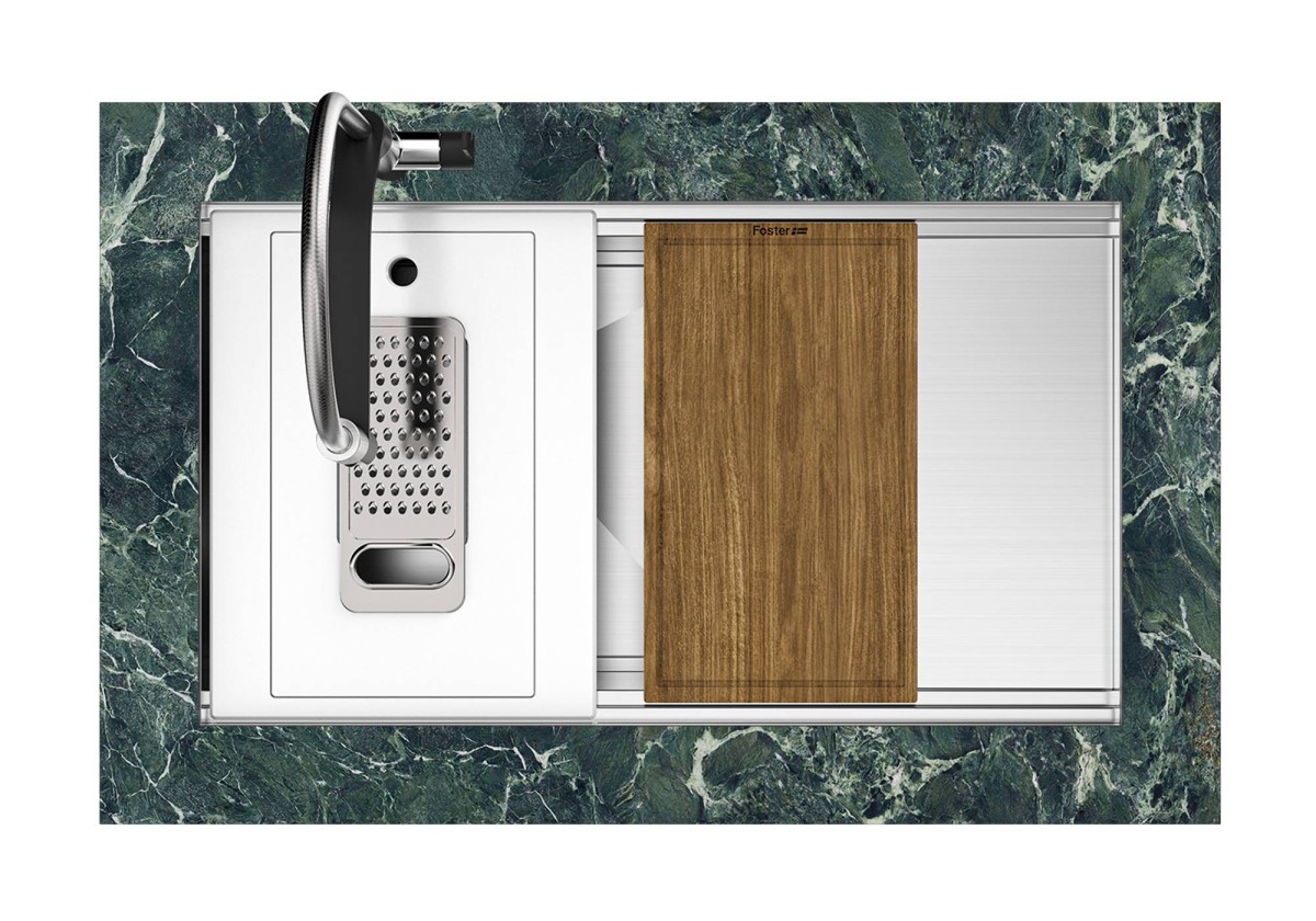 Sink Milanello Gold Workstation