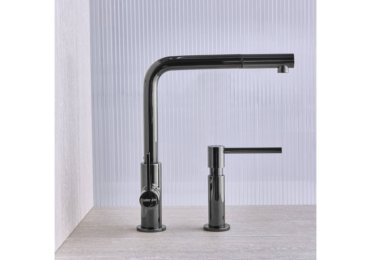 Mixer Tap Omega Plus Gun Metal