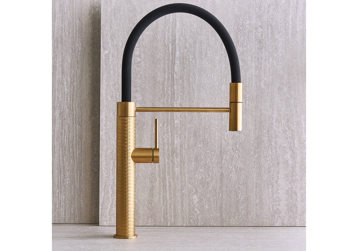 Mixer Tap Skin Gold